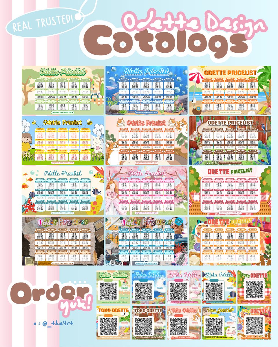 prtezel's tweet image. 3160 #ZonaUang

Jasa commis design desain edit pl pricelist qr qris deco loyalty card sticker wm watermark scribble corat coret poster infografis feed feeds story banner hand logo brosur twb twibbon pamflet lanyard
@_the4rt