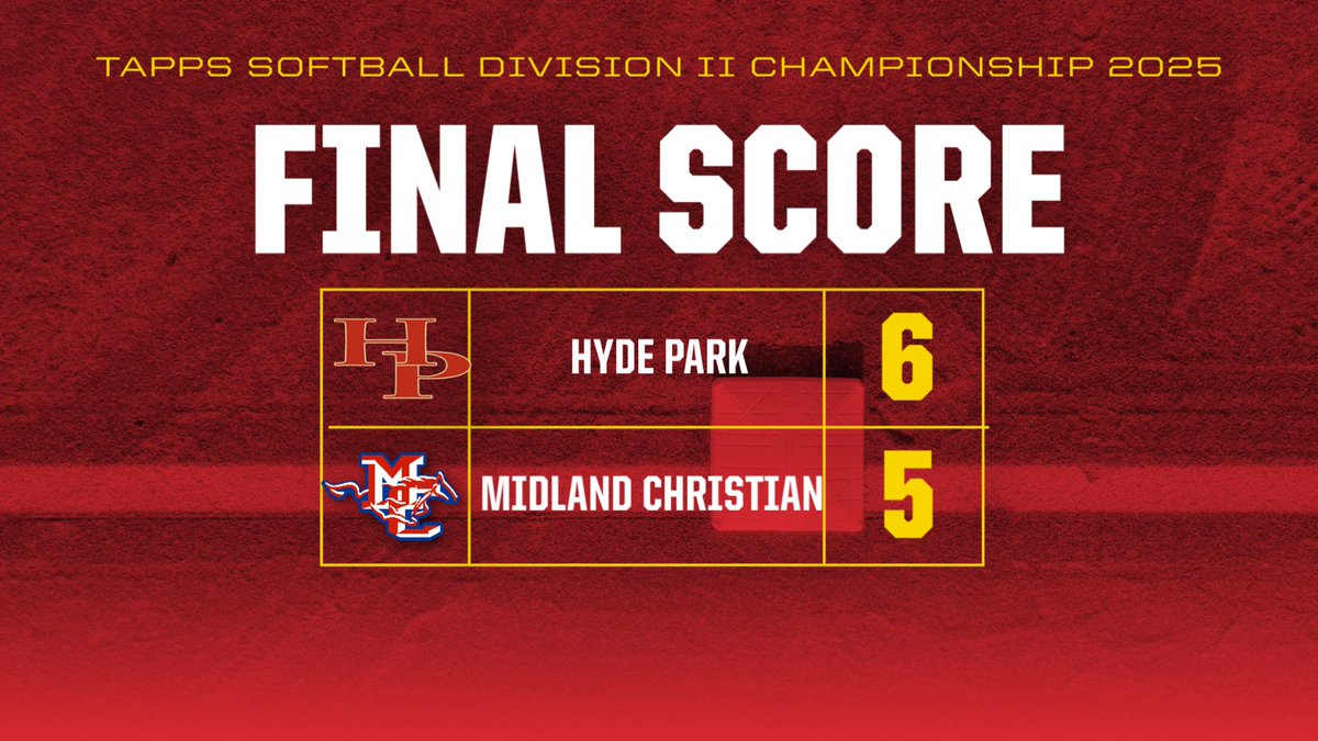 TAPPS 2025 Division II State Semifinal Final Score🥎