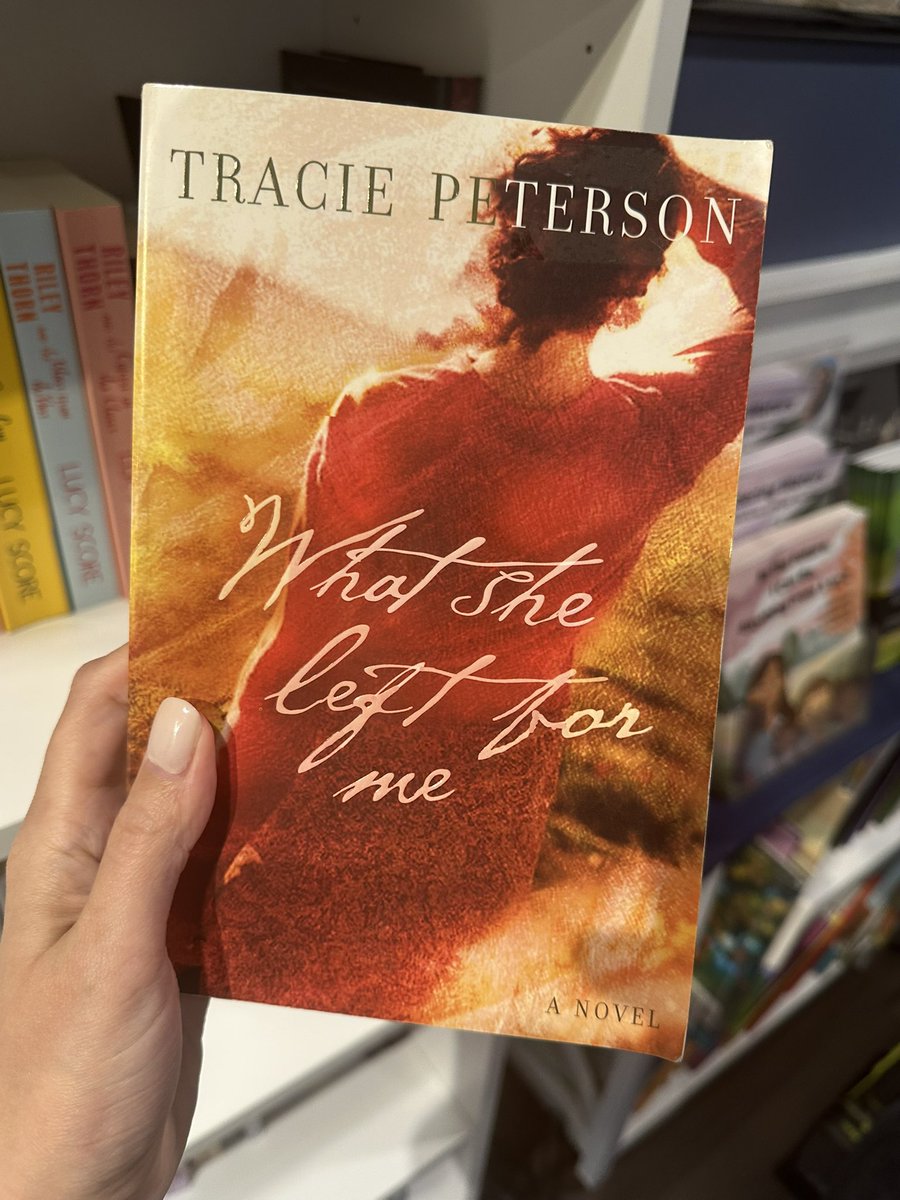 What She Left For Me by Tracie Peterson — only $3.98!
A moving story of faith, forgiveness &amp; healing.
Snag your copy now at Keep The Light On Bookstore!

#ChristianFiction #TraciePeterson #BookDeals #FaithReads #KTLOBookstore