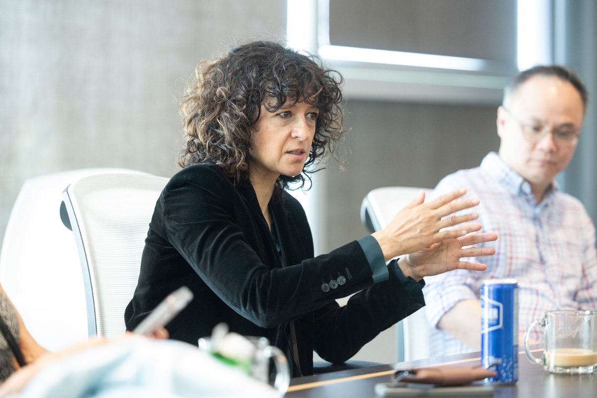 University of Saskatchewan Research (@usaskresearch) on Twitter photo #USask and the <a href="/GairdnerAwards/">Gairdner Foundation</a> proudly welcomed Nobel Laureate and USask honorary degree recipient Prof. Emmanuelle Charpentier to campus today!
Prof. Charpentier is celebrated for her development of CRISPR-Cas9: a gene-editing tool that revolutionized modern science. #USask and the <a href="/GairdnerAwards/">Gairdner Foundation</a> proudly welcomed Nobel Laureate and USask honorary degree recipient Prof. Emmanuelle Charpentier to campus today!
Prof. Charpentier is celebrated for her development of CRISPR-Cas9: a gene-editing tool that revolutionized modern science.