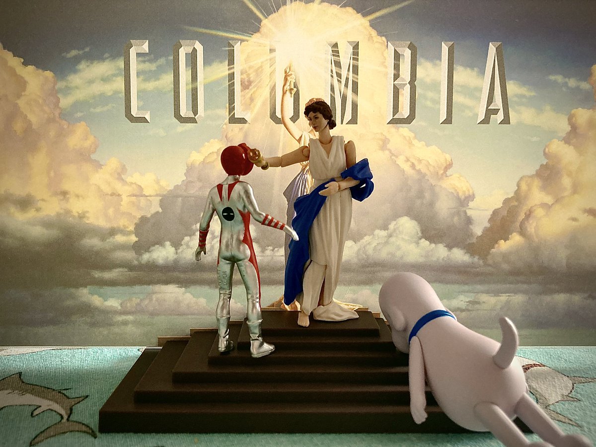 今日届いたコロンビア・ピクチャーズのTORCH LADY OF COLUMBIA