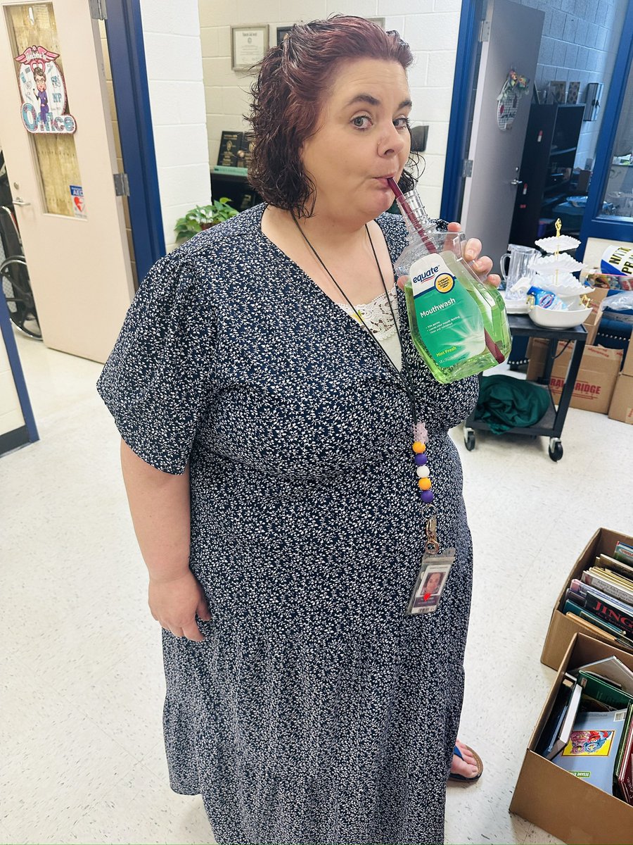 GESTigersSC's tweet image. Last week Geiger’s teachers celebrated Teacher Appreciation Week with an underground Spirit week. Monday was anything but a cup. Tuesday was flashback day where teachers dressed as they did when they were in high school and shared some of their high school pictures.