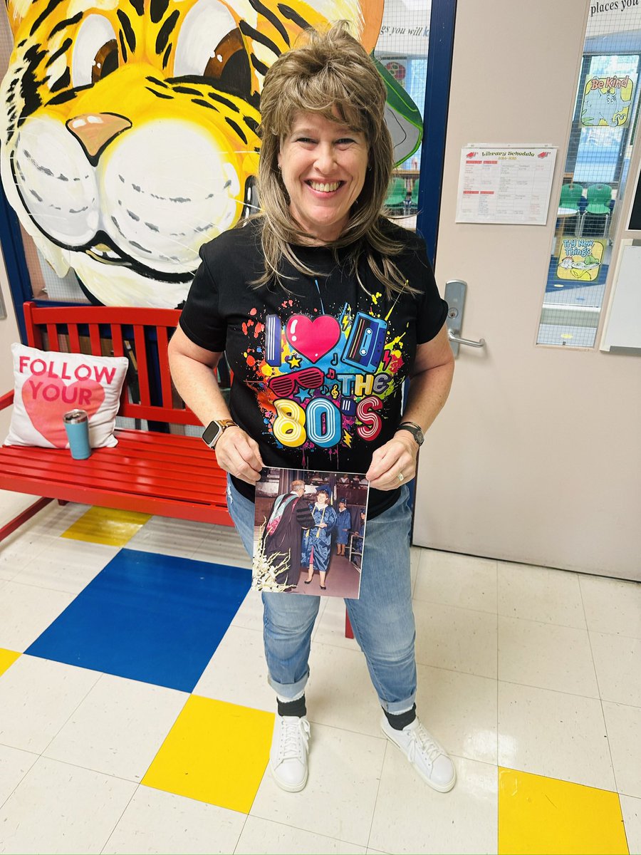 GESTigersSC's tweet image. Last week Geiger’s teachers celebrated Teacher Appreciation Week with an underground Spirit week. Monday was anything but a cup. Tuesday was flashback day where teachers dressed as they did when they were in high school and shared some of their high school pictures.