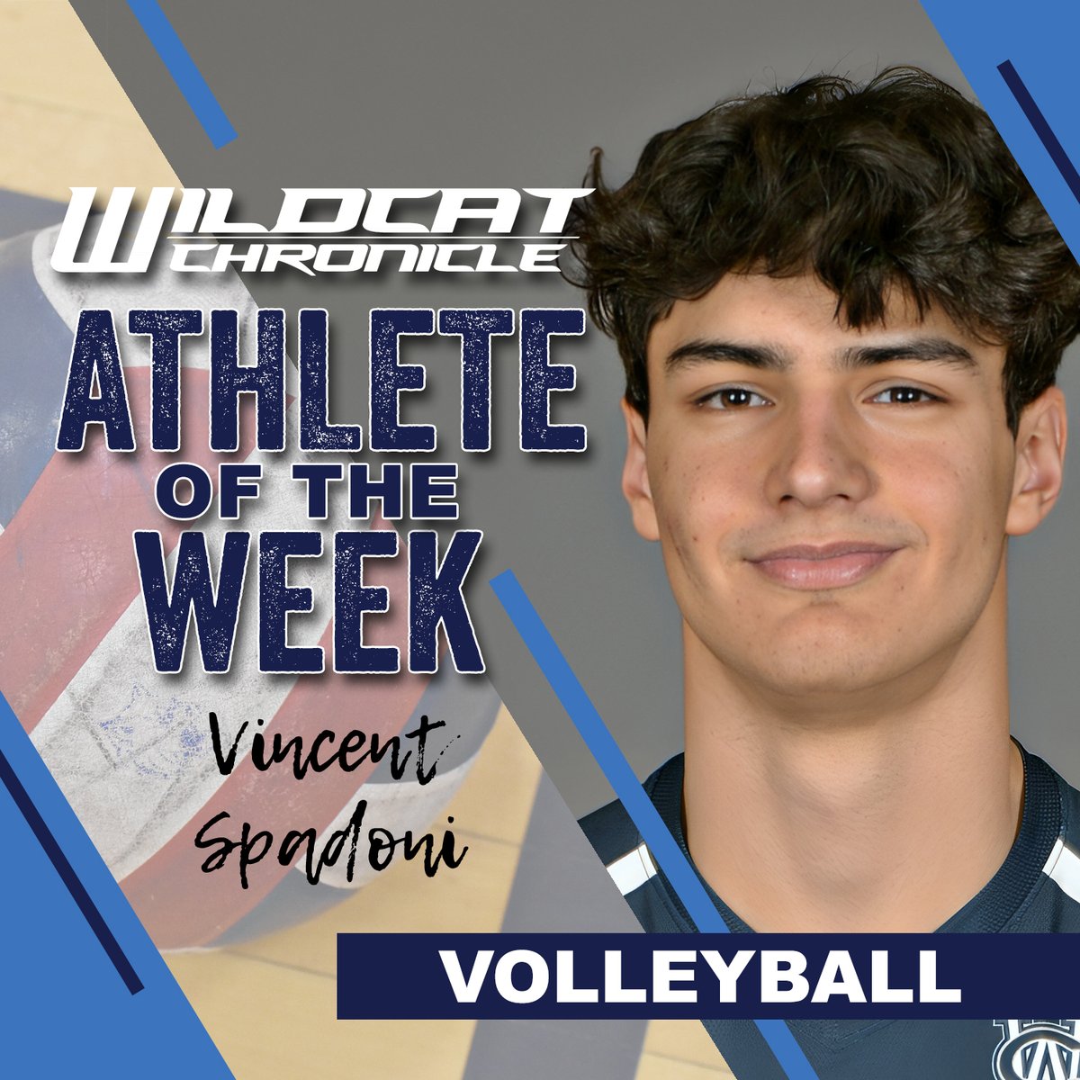 Senior Vince Spadoni leads @WEGOVolleyball in kills, aces &amp; digs—and just signed to play at Purdue Fort Wayne! With two big conference matches this week, Vince continues to bring power and poise to the court.
📲 Read more: wildcatchronicle.org/sports/