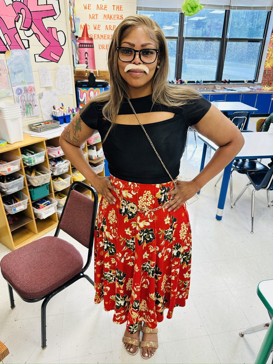 GESTigersSC's tweet image. To wrap up Teacher Appreciation Week and underground spirit week Friday, was disguise day. Can you guess the teacher?