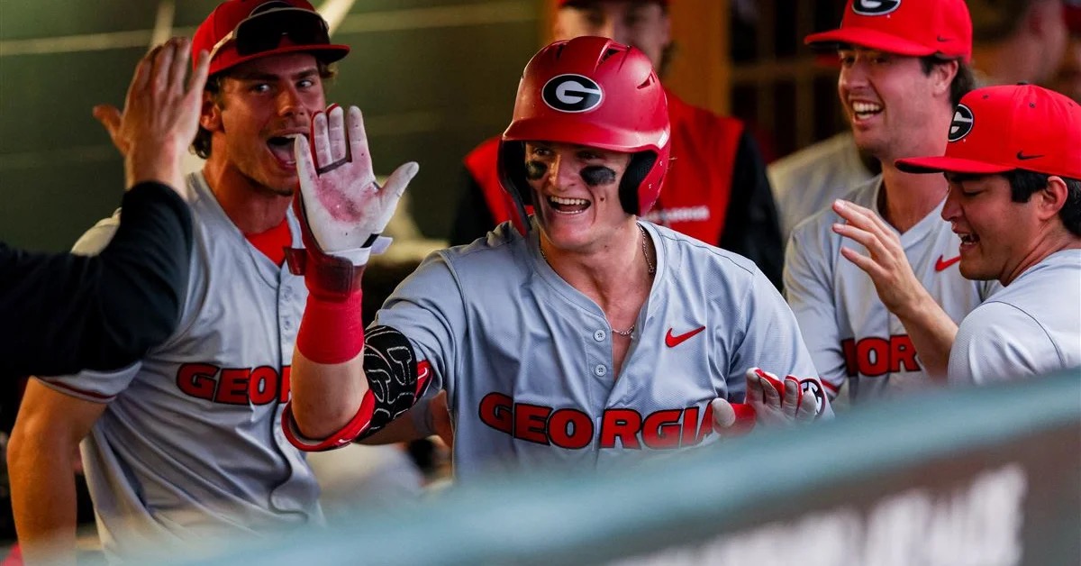 Andrew Riedell (@riedellandrew) on Twitter photo SEC Team leaders in home runs:
1. <a href="/BaseballUGA/">Georgia Baseball</a> 127 HRs
2. <a href="/Vol_Baseball/">Tennessee Baseball</a> 112 HRs
3. <a href="/RazorbackBSB/">Arkansas Baseball</a> 104 HRs
4. <a href="/OleMissBSB/">Ole Miss Baseball</a> 93 HRs
5. <a href="/AlabamaBSB/">Alabama Baseball</a> 87 HRs
#SouthernFried x <a href="/CollegeBaseCNT/">College Baseball Central</a> SEC Team leaders in home runs:
1. <a href="/BaseballUGA/">Georgia Baseball</a> 127 HRs
2. <a href="/Vol_Baseball/">Tennessee Baseball</a> 112 HRs
3. <a href="/RazorbackBSB/">Arkansas Baseball</a> 104 HRs
4. <a href="/OleMissBSB/">Ole Miss Baseball</a> 93 HRs
5. <a href="/AlabamaBSB/">Alabama Baseball</a> 87 HRs
#SouthernFried x <a href="/CollegeBaseCNT/">College Baseball Central</a>