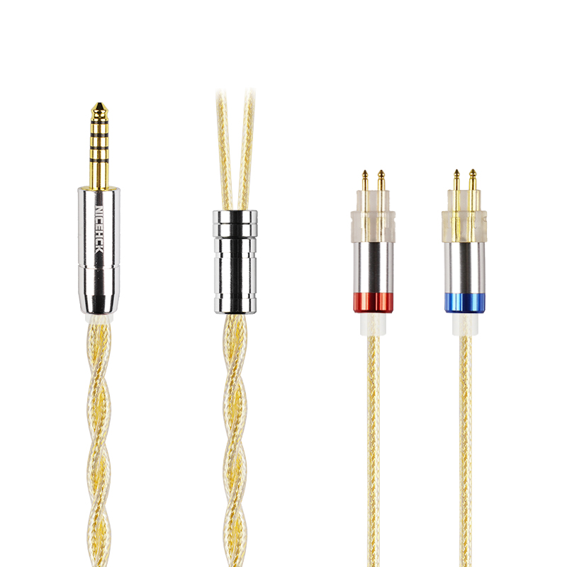🧨【NICEHCK HeadCOAX】#イヤホンコード ⚠️残り4.4mm + HD650仕様