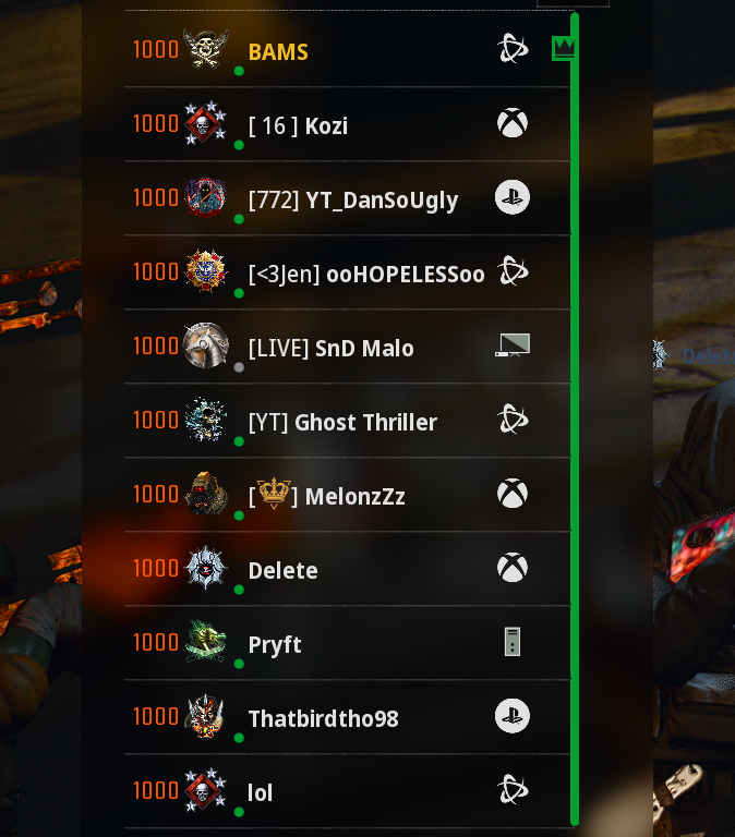 You see this Squad in your lobby.. wyd?