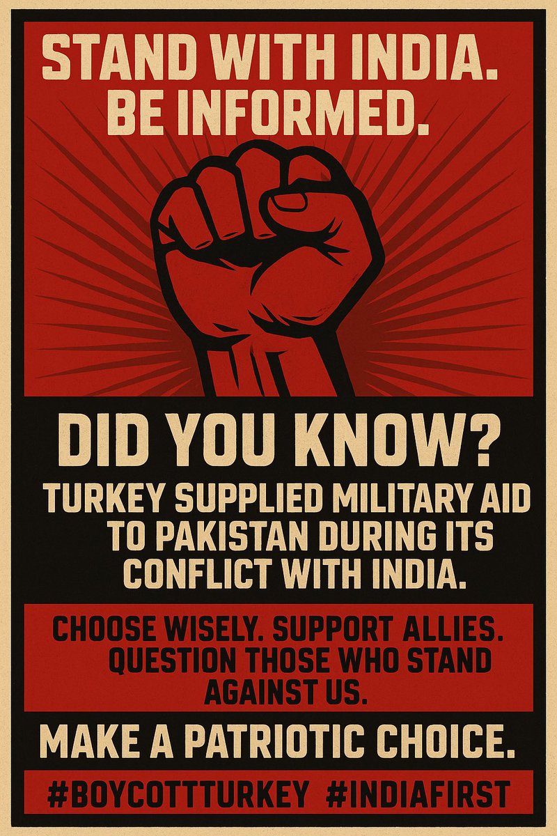 ashwani_mahajan's tweet photo. #BoycottChina #BoycottTurkey Indians stay firm against supporters of Terrorist nation Pakistan and hit them economically https://t.co/8zfmLWcpwX