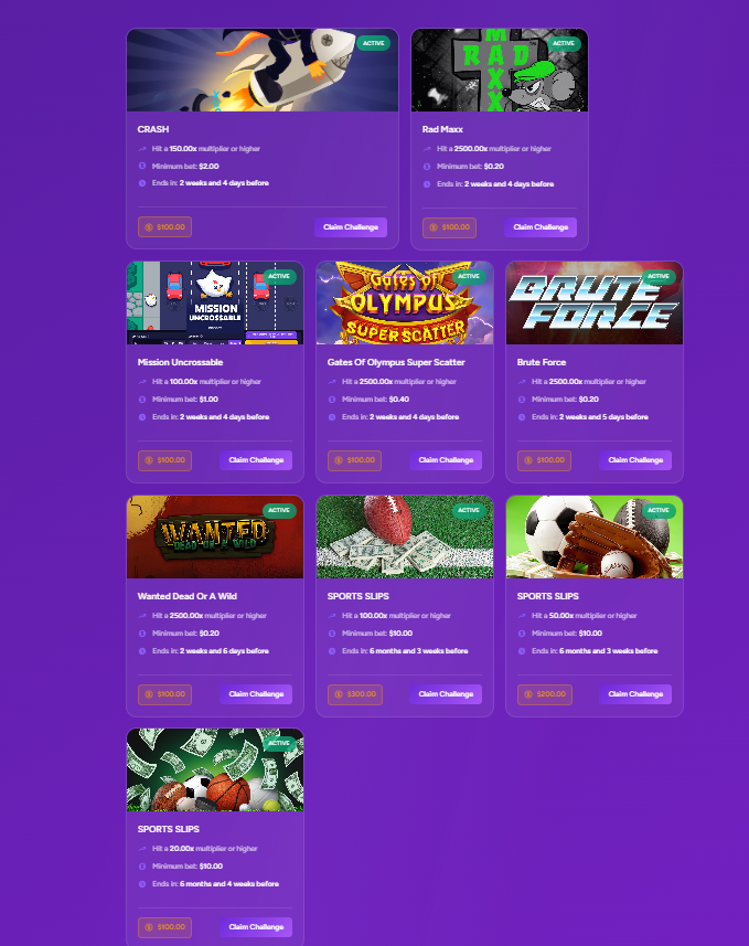 ALL THE ACTIVE CHALLENGES UNDER CODE SHIB ON ROOBET 
ALONG WITH 9250 IN LEADERBOARD REWARDS, 1500 IN SPORTS 
FREE SPINS WEEKLY, RANDOM TIPS , AND MUCH MORE JOIN DISCORD AND FIND OUT ☔️ CODESHIB.COM

RT N TAG 2 FRIENDS 50$ GIVEAWAY