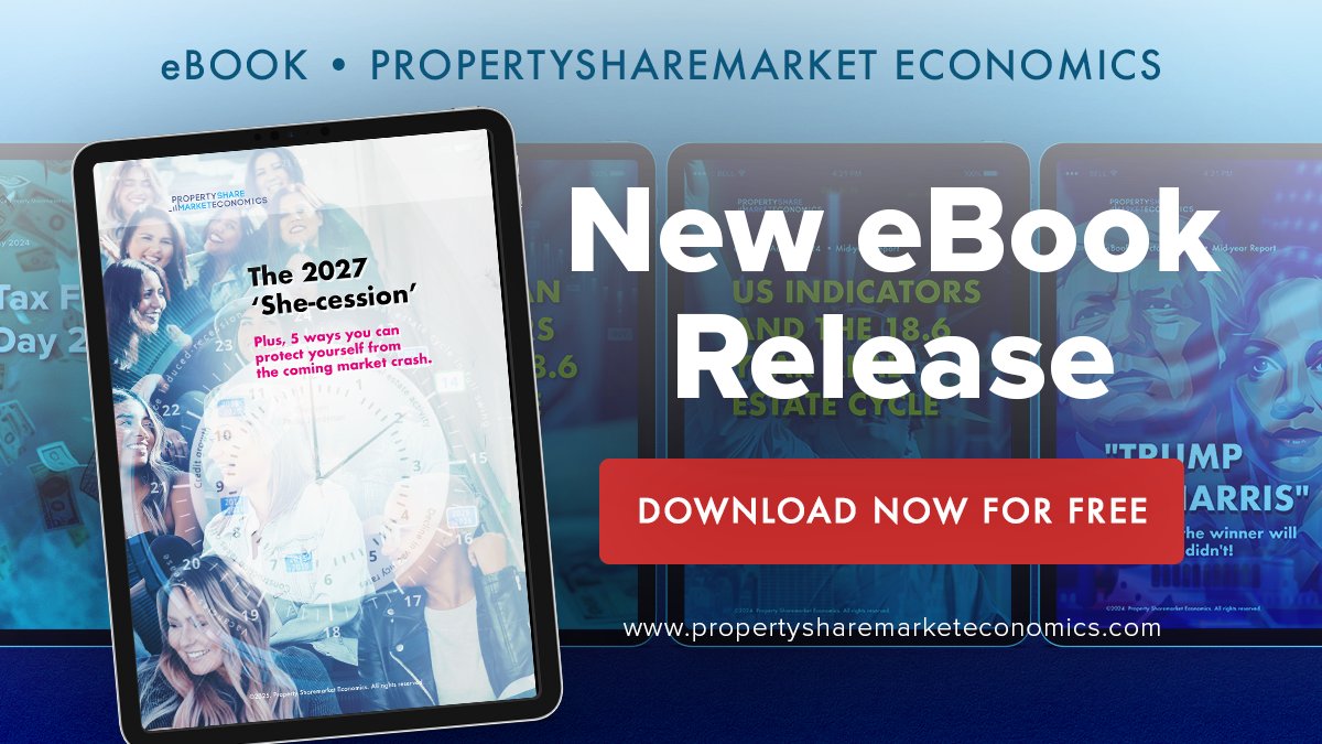 New eBook Release: The 2027 She-cession
By Cathryn Stacey

A major market crash is coming—and women will be hit hardest. In this timely eBook, Cathryn Stacey explains how the 18.6-year economic cycle predicts another "She-cession" and shares 5 key ways to protect your financial