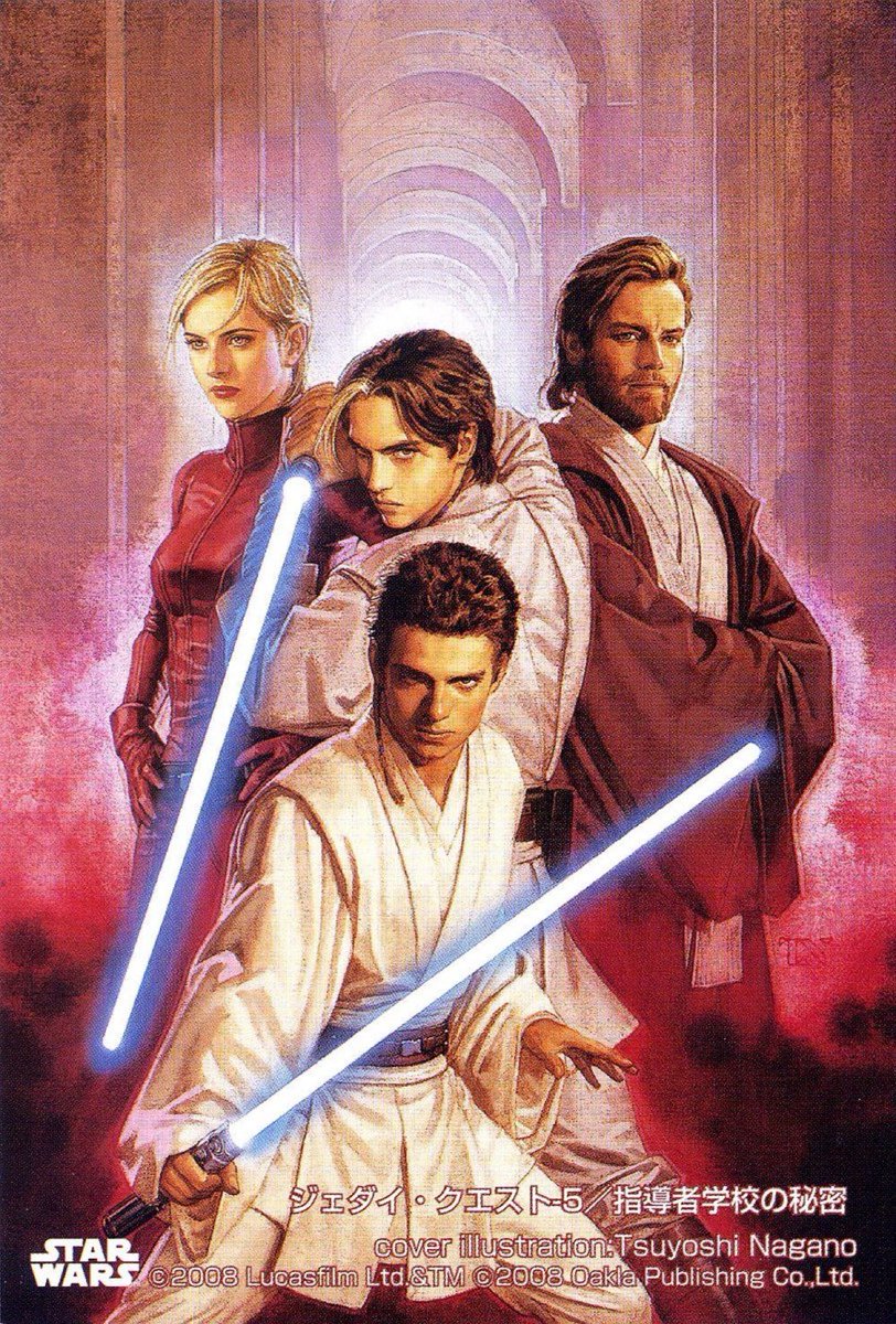 this is legends but anakin in full white jedi robes is CRAZYYYY to see AND scratches an itch in my brain I need to know when and why he switched to black ones