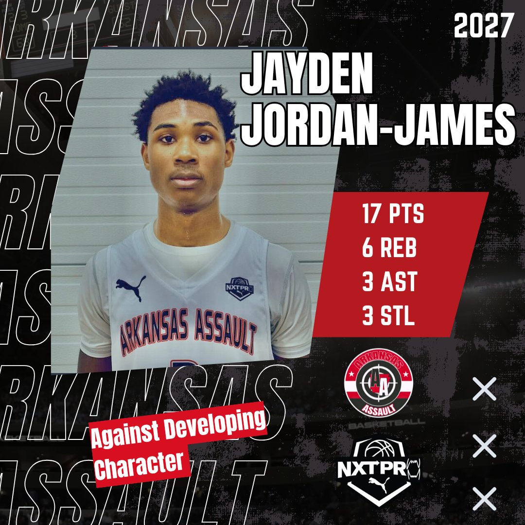 Arkansas Assault (@arkansasassault) on Twitter photo Session 7, Memphis stats for <a href="/jaydenjordanj3/">Jayden Jordan James</a> Another monster weekend 🔥🔥
<a href="/NxtProHoops/">NXTPRO Hoops</a>
<a href="/PRO16League/">PRO16/NXTPRO League</a> Session 7, Memphis stats for <a href="/jaydenjordanj3/">Jayden Jordan James</a> Another monster weekend 🔥🔥
<a href="/NxtProHoops/">NXTPRO Hoops</a>
<a href="/PRO16League/">PRO16/NXTPRO League</a>