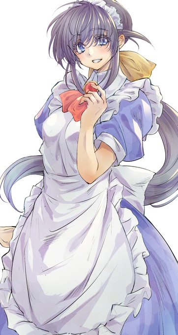 まほろさん。
こちらメイドの日に合わせようと描き始めたもののちっとも間に合いませんでした。 