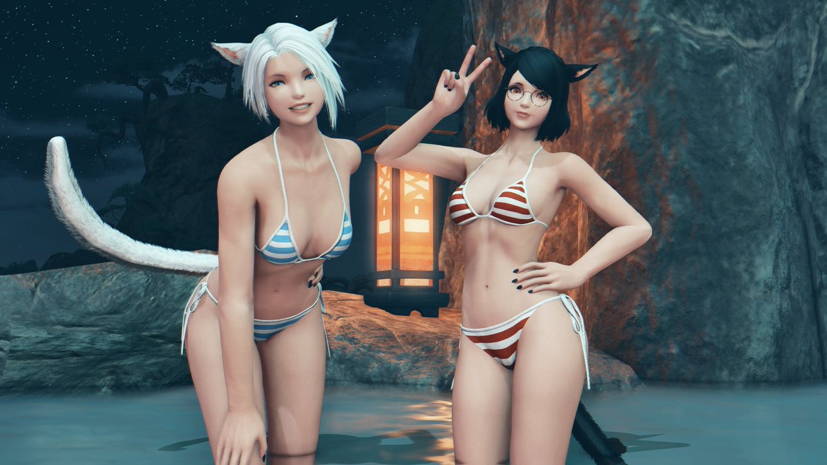 ♨️ 🏮 🌙

ft. Nobi Paharo - Lamia

#FFXIV #FFXIVScreenshots #FFXIVSnaps #FF14 #FF14SS #FFXIVGPose #EorzeaPhotos #GPose #GPosers #Miqote