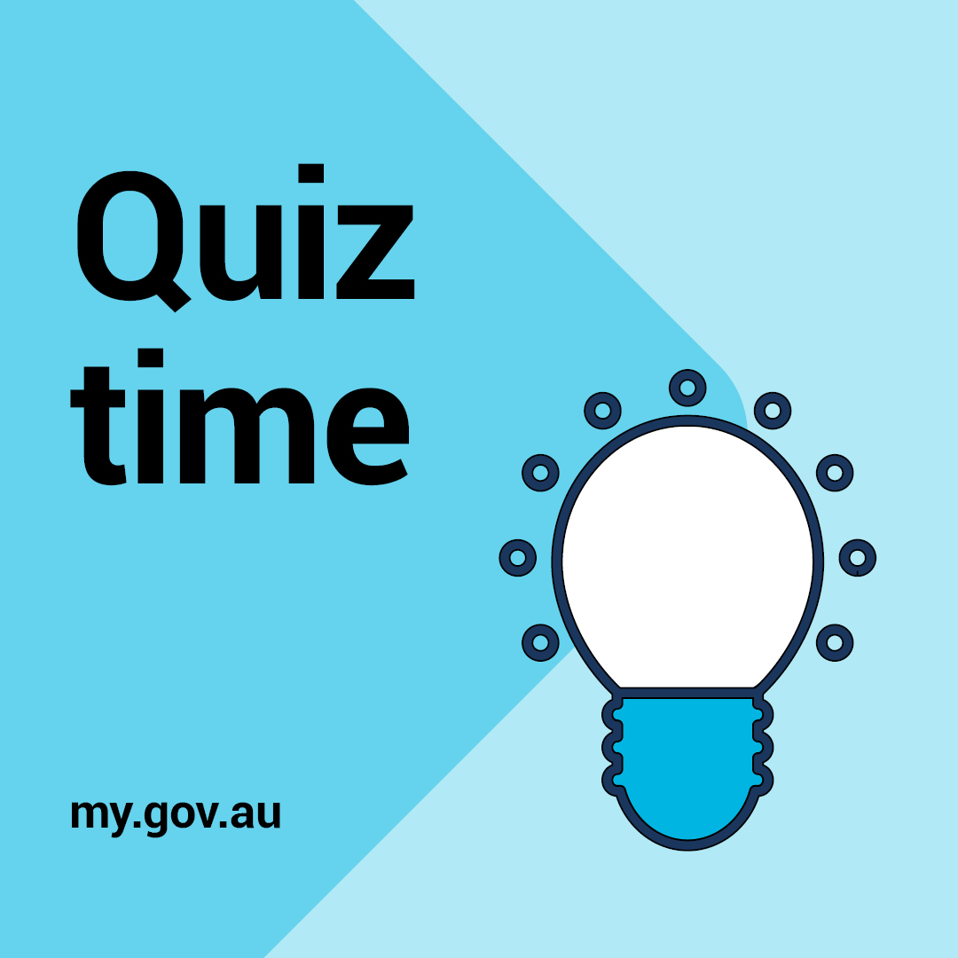 myGov (@mygovau) on Twitter photo How cyber secure are you?
Our friends <a href="/ASDGovAu/">Australian Signals Directorate</a> have a short quiz so you can find out: cyber.gov.au/learn-basics#q… How cyber secure are you?
Our friends <a href="/ASDGovAu/">Australian Signals Directorate</a> have a short quiz so you can find out: cyber.gov.au/learn-basics#q…