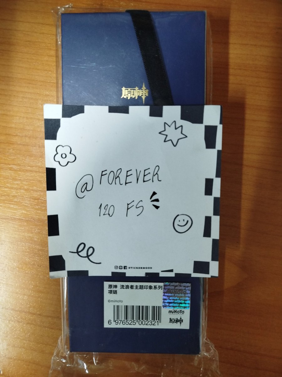 FOREVER120FS's tweet photo. Wanderer Impression Theme Costume - Necklace

🔔 มือหนึ่ง พร้อมส่ง มีคราบนิดหน่อย แต่ไม่เคยใส่
price : 600 baht รวมส่ง

#ตลาดนัดเกนชิน #ตลาดนัดเกนชินอิมแพค #ตลาดนัดGenshin #ตลาดนัดGenshinimpact https://t.co/nGwOm6kSye
