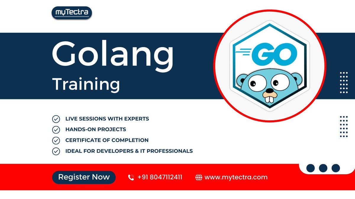 mytectra's tweet image. 🚀 Learn Golang Online with myTectra – Master the Language of Scalable Systems! 💻
📞 Call Us:  +91 8047112411 
🌐 Know More: mytectra.com/go-language-tr… 
#GolangTraining #GoLanguage #myTectra #BackendDevelopment #Microservices #OnlineTraining #DevOps#LearnGo #Golang