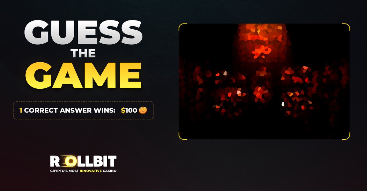 Who wants the chance to win some Rollbit balance?

Guess the Game 🎰🤔👇

1 correct answer wins $100!