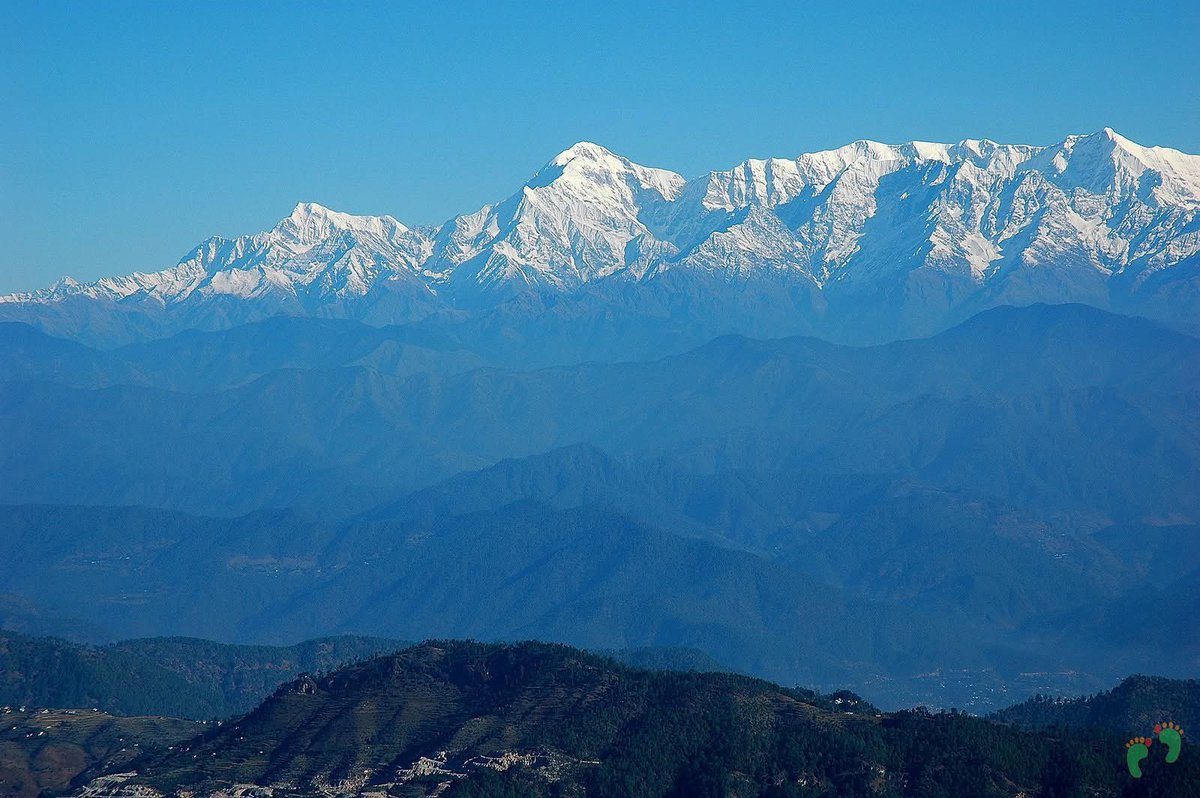 Binsar in Uttarakhand 
The best way to enjoy Binsar is to slowly walk the forest trails, relax and soak in the sights of a beautiful forest, scented air and green valleys.