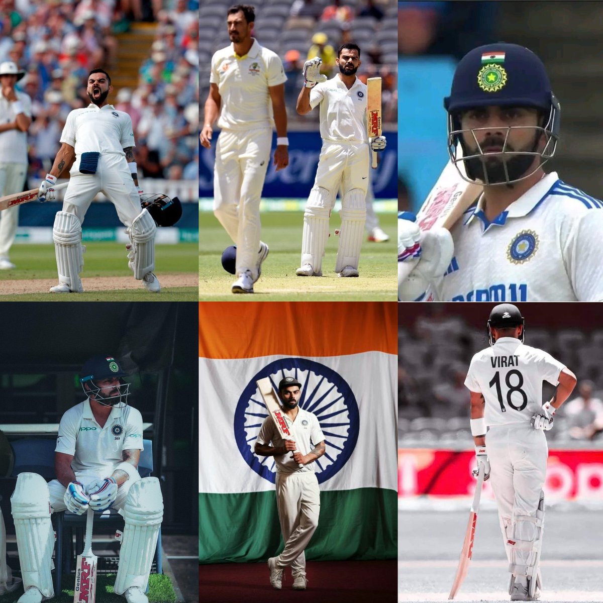 PrathyushYanadi's tweet photo. The finest Indian Test Captain bids farewell to the format. 

It's unimaginable to see India donning whites without its greatest of this era. 

In a time when T20 cricket was rising, you made us fall in love with the purity of Test Cricket. https://t.co/hmu8TCJ3Mx