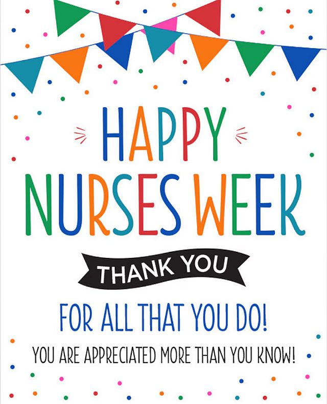 Happy National Nursing Week from May 12-18, 2025. This year’s theme is "The Power of Nurses to Transform Health"