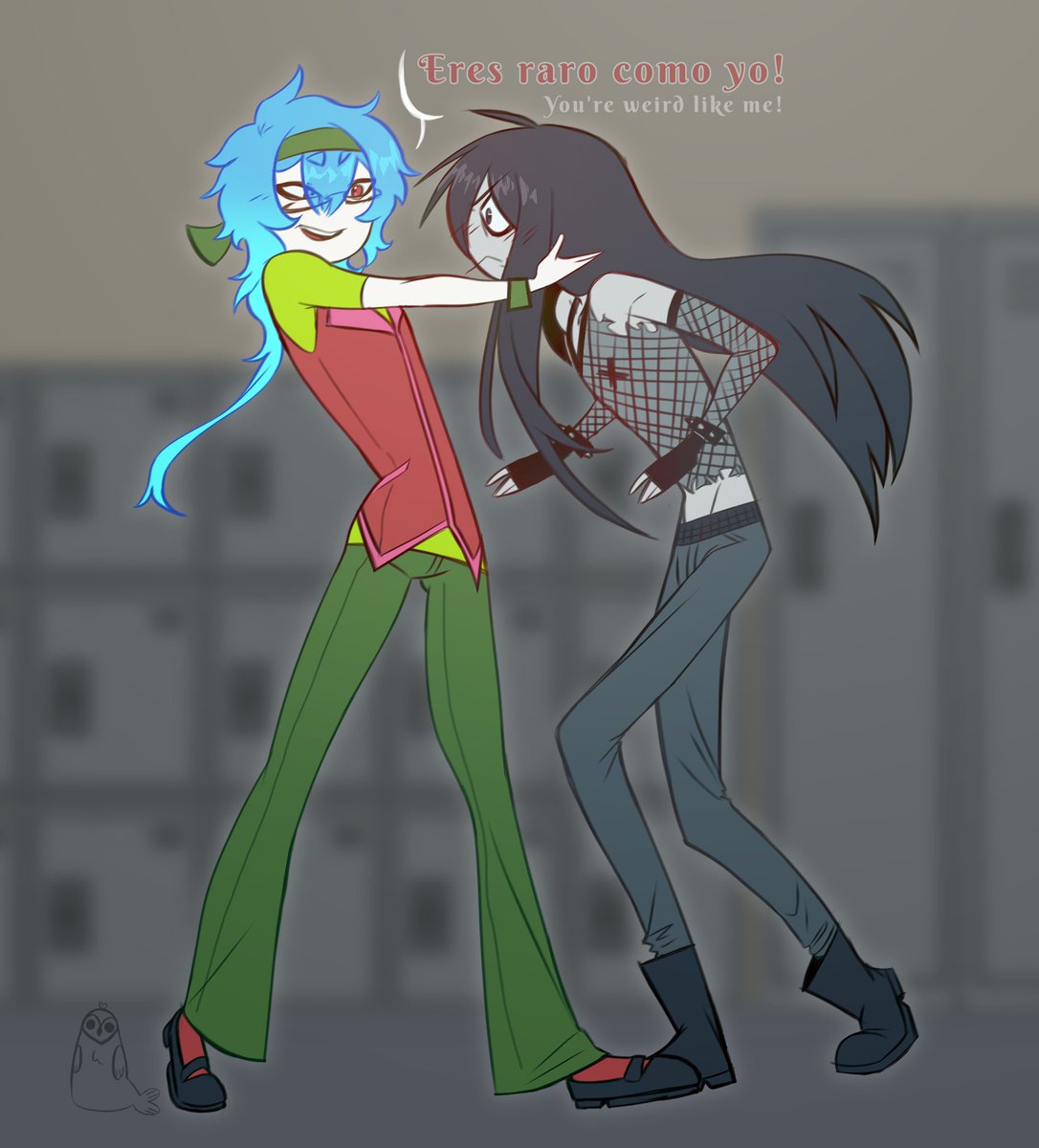 Sintiéndose bienvenido en esa escuela de raritos 🏫
#YourBoyfriend #YourBoyfriendfanart #YourBoyfriendGame #YourBoyfriendPeter