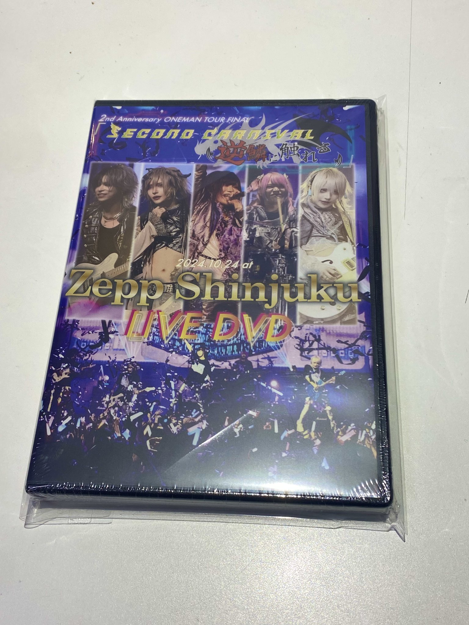 電脳ヒメカ２周年記念ライブＳｅｃｏｎｄＣａｒｎｉｖａｌ逆鱗に触れる2024DVD 電脳ヒメカ2nd Anniversary ONEMAN TOUR FINAL 「Second