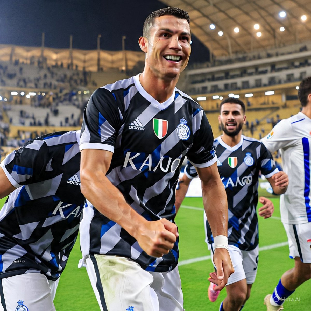 Xheikh4u's tweet photo. @AlNassrFC_EN Let’s go @Cristiano, @AlNassrFC_EN

 Another magical night awaits in Najran!

#Ronaldo #CR7 #AlNassr #NajranNights 
#Najran #SaudiProLeague #FootballInSaudi
#SaudiArabia #football #lovers https://t.co/IAAKWA2zKF