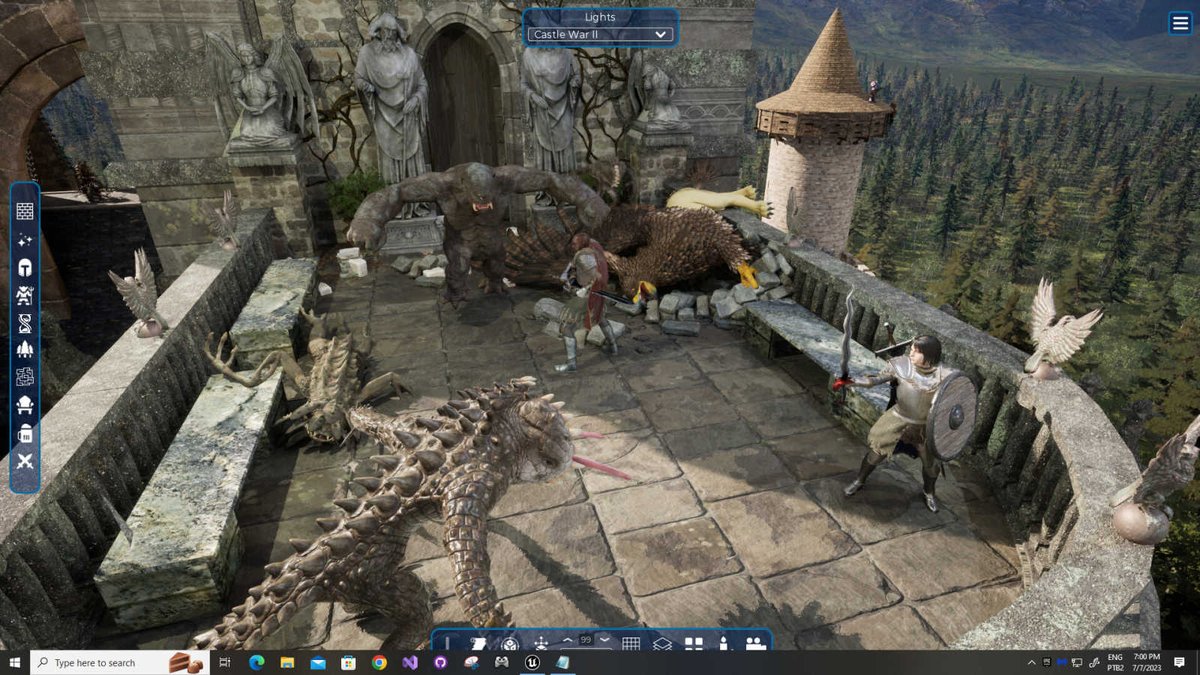 AUTOMATONJapan's tweet photo. 【ニュース】バーチャル没入TRPGツール『Multiverse Designer』もうすぐリリースへ。『D&amp;D』から自作TRPGまで何でも3D化、ルールセットも組み込んで手軽に遊べる
https://t.co/ddh3gabCAn https://t.co/qc3orE6TbS
