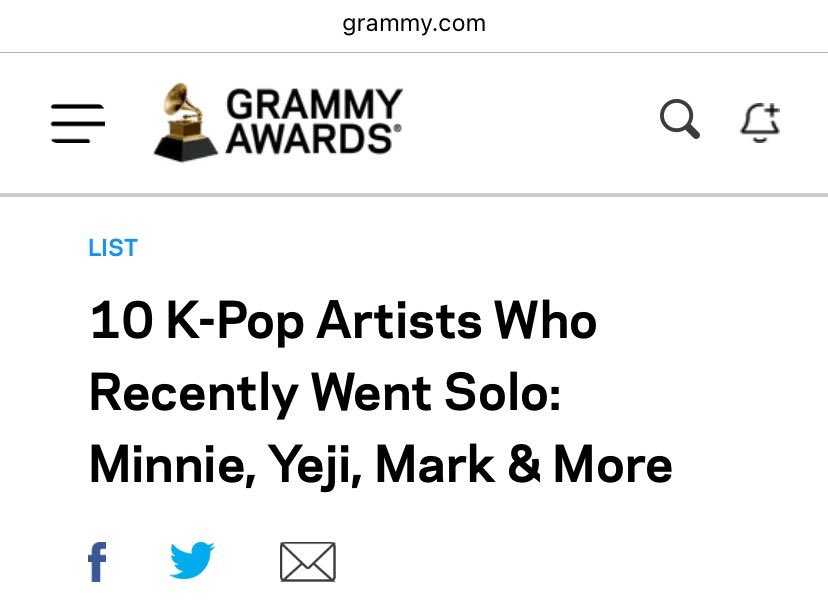 maarkidz's tweet photo. #MARK is on the list GRAMMY - 10 K-Pop Artists Who Recently Went Solo!

"Known as the busiest man in K-pop"

"To say his solo debut was one of the most anticipated releases in K-pop..." https://t.co/GdjW5h86yc