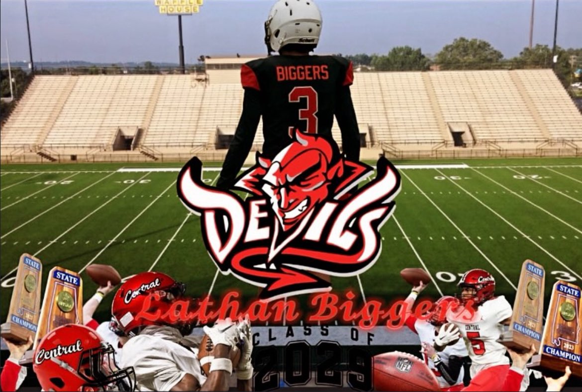 Biggers3k's tweet image. I will play at Central High School 🏫 it’s  1000% confirmed I’m coming to this school all blessings to my freshman year ❤️🖤. Nothing would be capable without the man above #agtg♱ Proverbs 16:3 @RecruitGeorgia @BigFaceSportss @RecruitDevils @AL7AFootball @AL_Recruiting