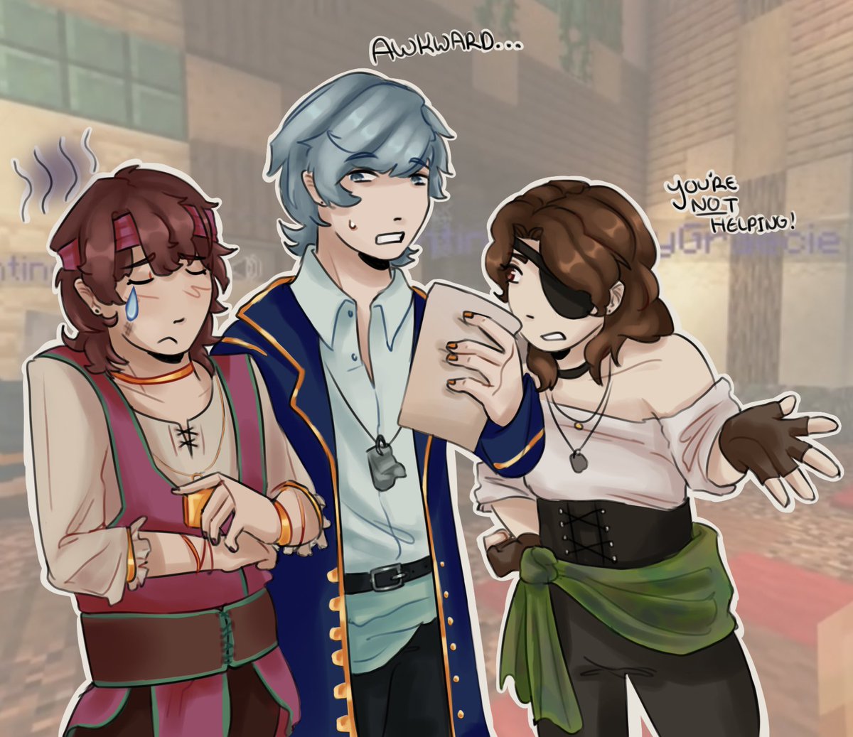 pirate.s. more pirwtes. more pirates. i really like when acho goes awkwarrrrrdddddd 
#piratessmp #apokunafanart #ggachofanart #graeciefanart