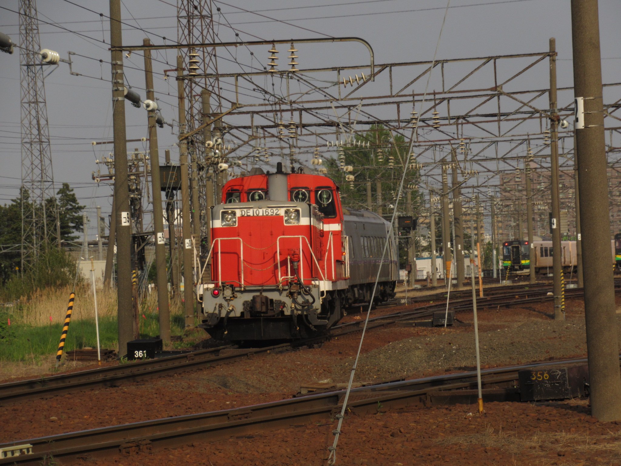 r2【地図】北海道 札幌 大正元年 鉄道院 [馬車鉄道線 札幌中学校