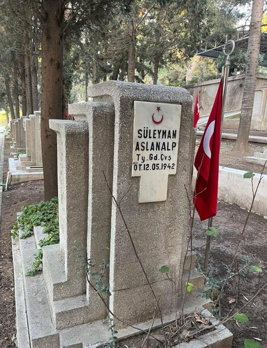 🇹🇷🇹🇷🇹🇷UNUTMADIK UNUTMAYACAĞIZ🇹🇷🇹🇷🇹🇷                            
13.05.1942 de İzmir de Şehit Olan Sultandağı İlçemiz Nüfusuna Kayıtlı Şehit Hv. Plt. Asb. Çvş. Süleyman ASLANALP’i Şehadetinin 83 ncü Seneyi Devriyesinde Saygı Rahmet ve Dua İle Anıyorum. Ruhu Şad Mekanı Cennet Olsun