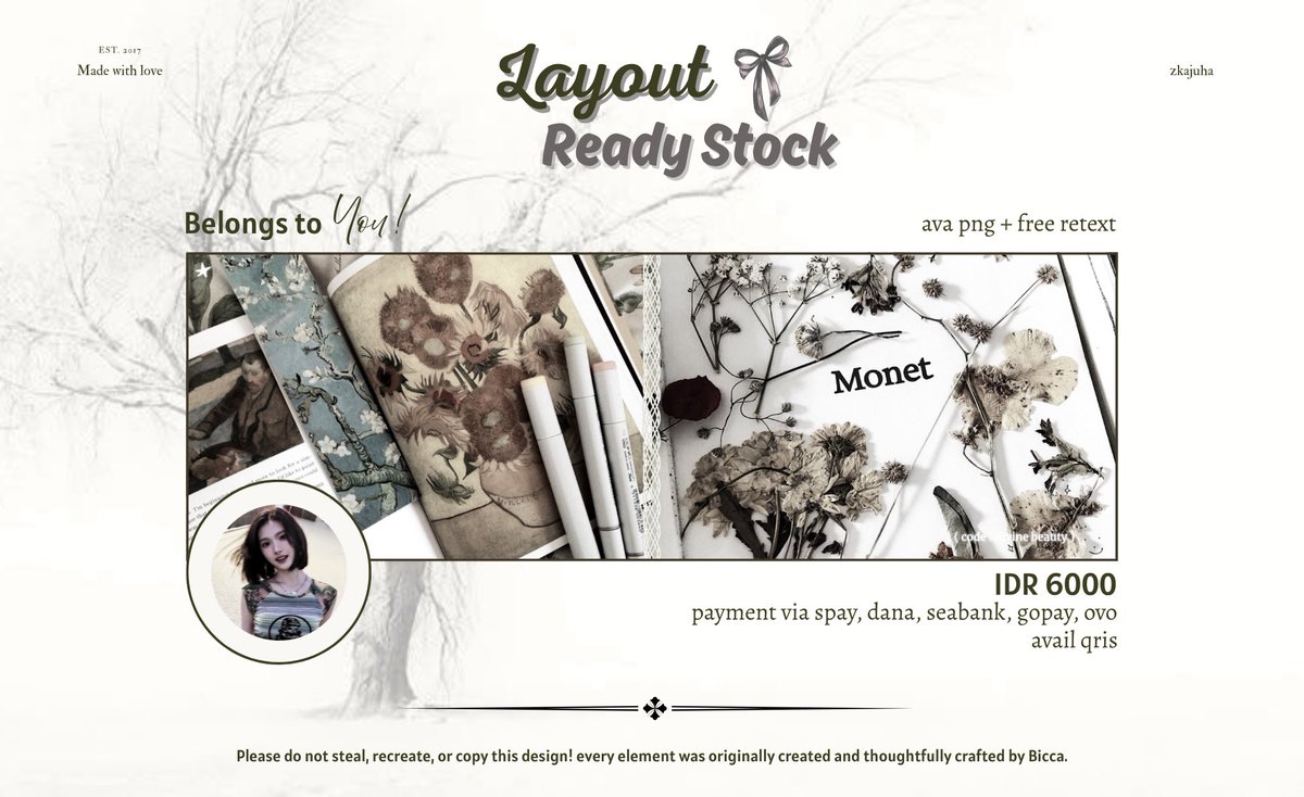 xwhine's tweet image. ㅤ
help repost, thank you! ׁ   ❤︎   ˖  

hi! i’ve a ready stock layout JIWOO new pict! for those who want it, you can DM me to take the layout! 💌 free retext, get ava png + jpg, price in pict 🤍

#zonauang #zonajajan  
  ㅤ