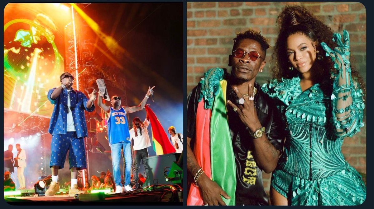 Herhhh like them no born Shatta Wale anka who go represent Ghana Music ?