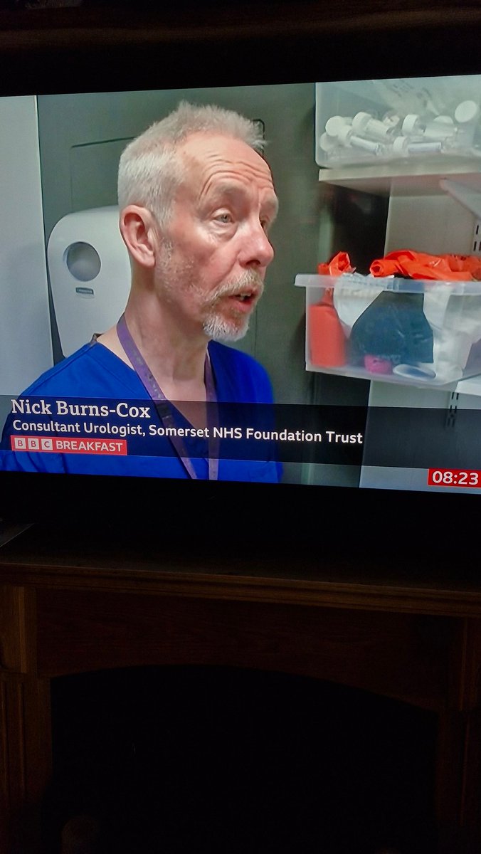 Serioulsy, is that his real name??? 

Nick Burns Cox -  a Urologist? 🤣🤣🤣🤣

Hardly going to fill you with confidence on your hopsital visit 😲