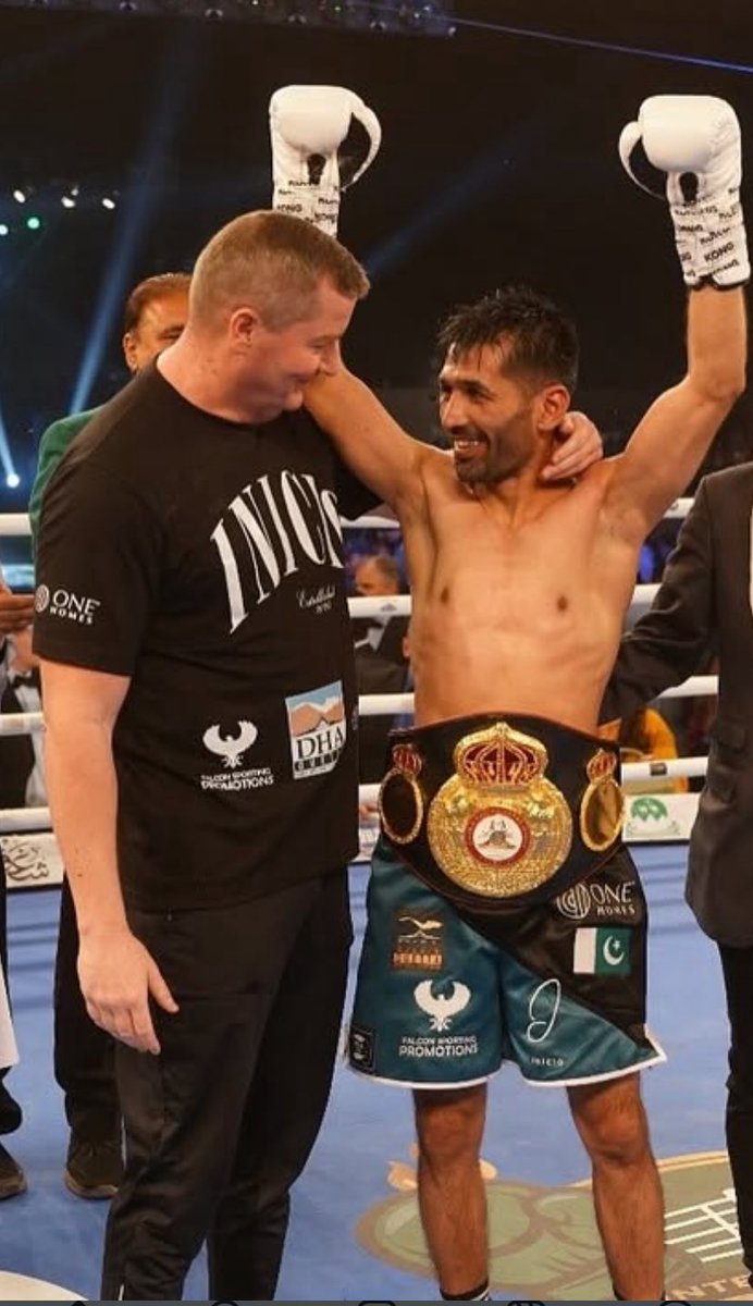 Danny Vaughan (@dannyvaughan99) on Twitter photo <a href="/iamfalconwaseem/">Falcon Waseem</a> <a href="/WBABoxing/">WBA Boxing</a> world gold bantamweight champion
We made history together Pakistans first born world champion well done to all our team <a href="/FalconSporting/">Falcon Sporting Promotions</a> @dhaaquetta <a href="/GloversStories/">CG</a> <a href="/lfccliffy/">martin clifford</a> <a href="/wackersevents/">Wackersevents</a> <a href="/fitetv/">Mat Ngot</a> @geosports this is just the start of our journey 🌍🇵🇰 <a href="/iamfalconwaseem/">Falcon Waseem</a> <a href="/WBABoxing/">WBA Boxing</a> world gold bantamweight champion
We made history together Pakistans first born world champion well done to all our team <a href="/FalconSporting/">Falcon Sporting Promotions</a> @dhaaquetta <a href="/GloversStories/">CG</a> <a href="/lfccliffy/">martin clifford</a> <a href="/wackersevents/">Wackersevents</a> <a href="/fitetv/">Mat Ngot</a> @geosports this is just the start of our journey 🌍🇵🇰
