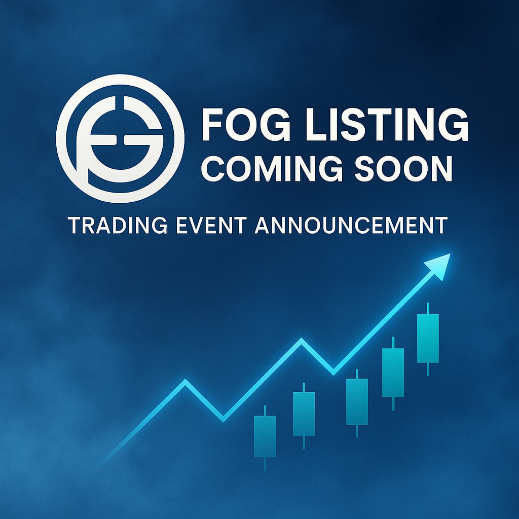 🚨 FOG – Real Use Case, Real Listing, Real Alpha 🚨

📍TOP 10 Exchange Listing Imminent | Trading Event Early Notice

This is not just a “listing.”
👥 1 million real users
🏠 Officially distributed to military and political organizations
✔️ Samsung technology verification