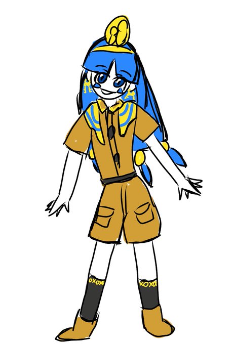 馴子氏らくがきその2。
モチーフがファラオかひとしくん人形かで解釈が変わりそう。不思議発見を観てたかどうかで意見が分かれる。 