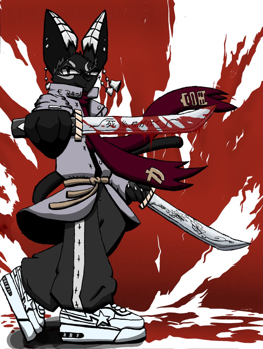 statickartz's tweet image. KAIRO "SILVERFANG"  MITZUTANI 

(I'm SO proud of this piece bro)