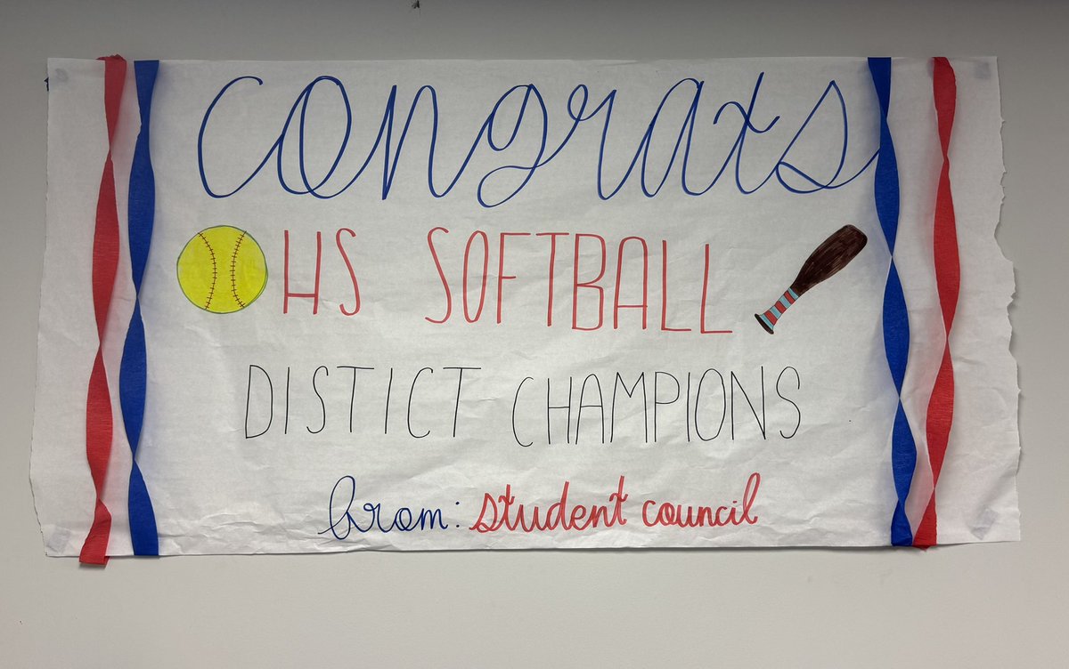 Oakland High School Softball (@sb_ohspats) on Twitter photo Thanks to 🅾️ur student council for the locker room decorations and treats!! We appreciate y'all's support!!
<a href="/OaklandRCS/">Oakland High School</a> Thanks to 🅾️ur student council for the locker room decorations and treats!! We appreciate y'all's support!!
<a href="/OaklandRCS/">Oakland High School</a>