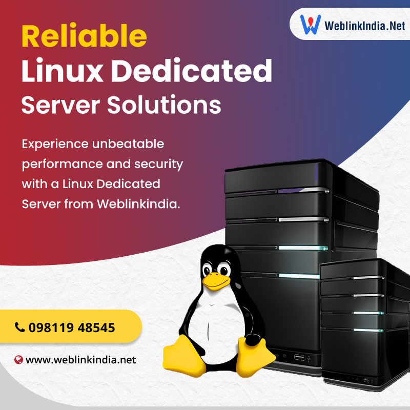 WEBLINKIndia's tweet image. Linux Dedicated Server
For Complete Root Access &amp;amp; Control Of Your Linux Server Hosting

weblinkindia.net/dedicated-serv…

#LinuxDedicatedServer #SecureHosting #WeblinkIndiaHosting #LinuxServerSolutions #HighPerformanceHosting #DedicatedLinuxServer #WebHostingIndia #ReliableServerHosting