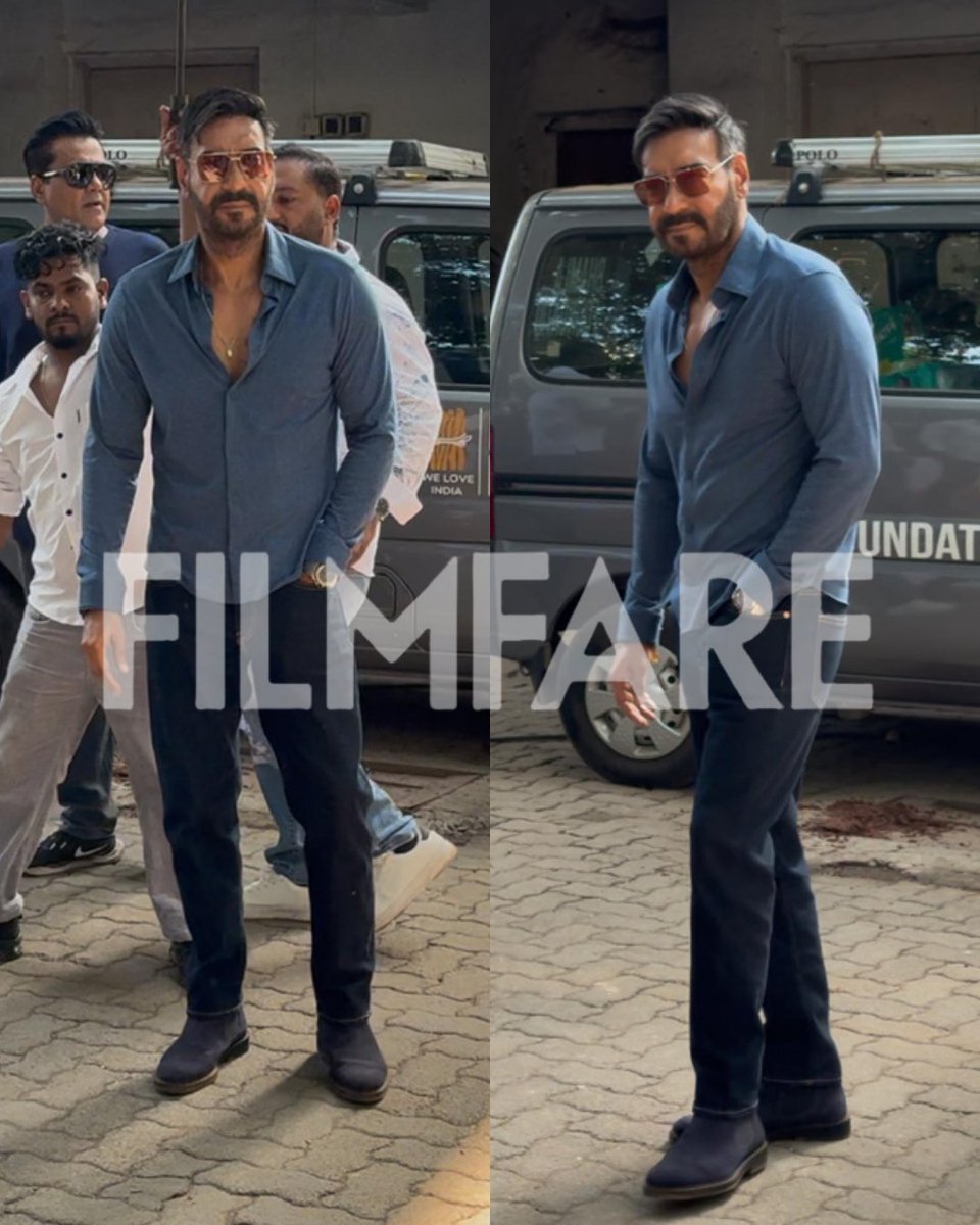 #AjayDevgn steps out in the city amid the success of #Raid2

#FilmfareLens