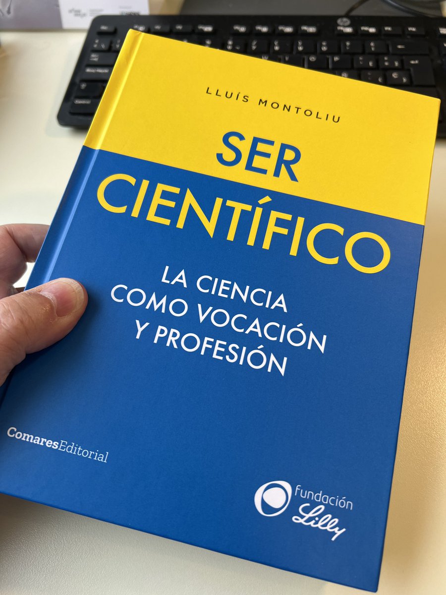 Lluis Montoliu (@lluismontoliu) on Twitter photo Hoy por la tarde hablaré en el salón de actos de @BiologiaUcm de la profesión científica a los estudiantes del Máster de Neurociencias de la <a href="/unicomplutense/">Complutense</a> a partir de mi último libro: “Ser científico. La ciencia como vocación y profesión” <a href="/comareseditor/">Editorial Comares</a> <a href="/FundacionLilly/">Fundación Lilly</a> Hoy por la tarde hablaré en el salón de actos de @BiologiaUcm de la profesión científica a los estudiantes del Máster de Neurociencias de la <a href="/unicomplutense/">Complutense</a> a partir de mi último libro: “Ser científico. La ciencia como vocación y profesión” <a href="/comareseditor/">Editorial Comares</a> <a href="/FundacionLilly/">Fundación Lilly</a>