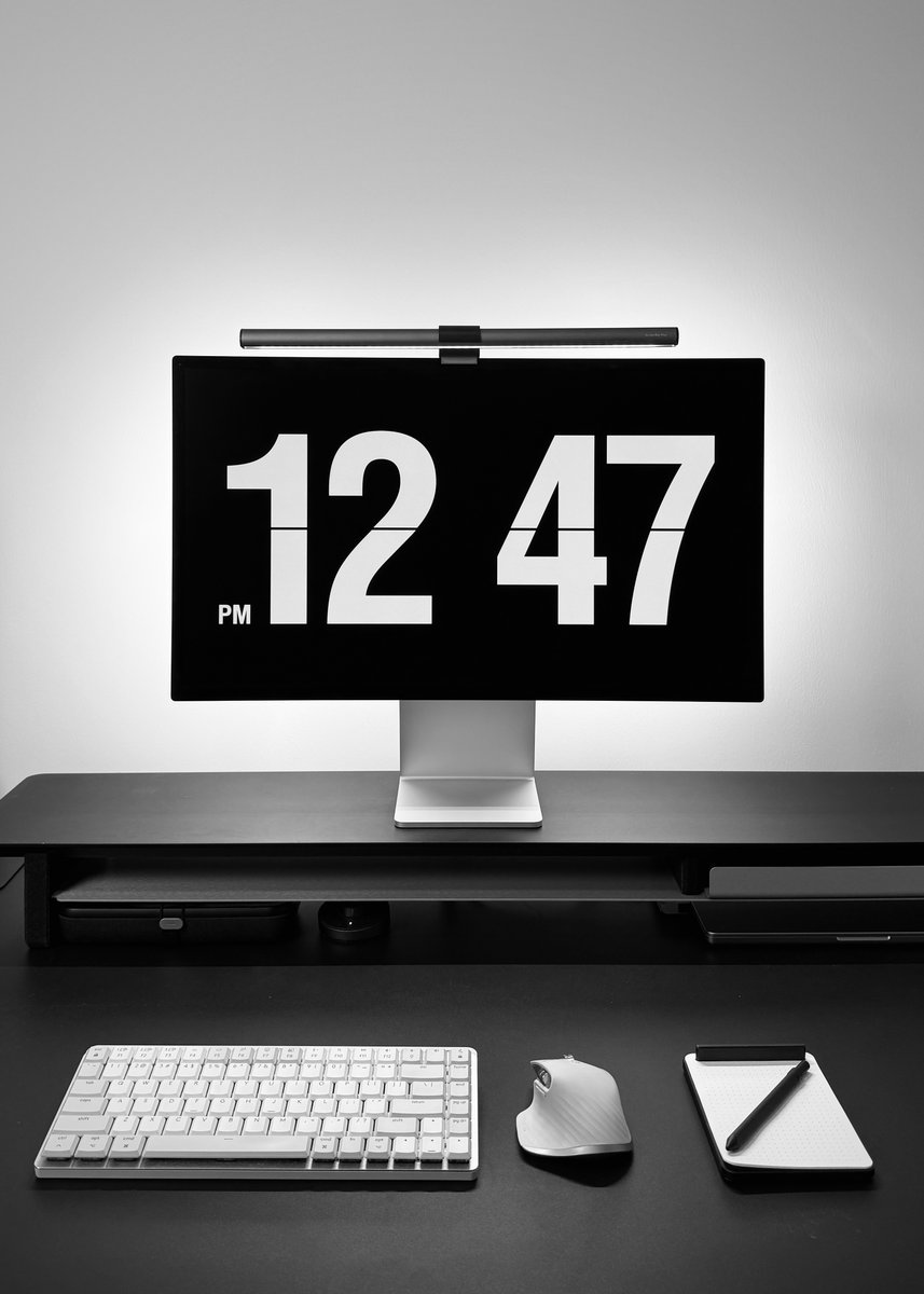 Moved to a new place but kept the same setup.