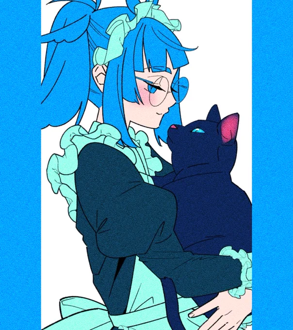 色置くだけの動画だけど実はメイキングもありまぅす!【縦動画/イラストメイキング】メイドくららちゃん【CLIP STUDIO PAINT】  