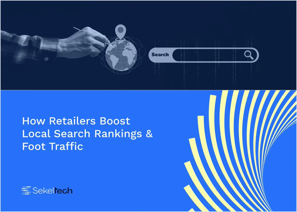 SekelTech's tweet image. Retailers can boost local search rankings &amp;amp; foot traffic with hyperlocal SEO, GMB optimization, and AI-driven platforms like Sekel Tech for better visibility.

sekel.tech/blog/how-retai…

#localsearchrankings #hyperlocalseo #gmboptimization #HyperlocalMarketing #sekeltech