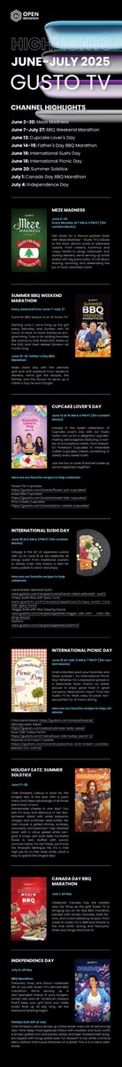 open_browser's tweet image. Check out Gusto TV&apos;s June preview.
lt&apos;s all about to be revealed!🔥🔥🔥
How to watch: Open the Open Browser, then go to live, find &quot;GustoTV&quot; to watch!🔥🔥🔥
Stay tuned to our X page and don&apos;t miss a moment!🔥🔥🔥
#OpenBrowser #GustoTV 
@gustotv